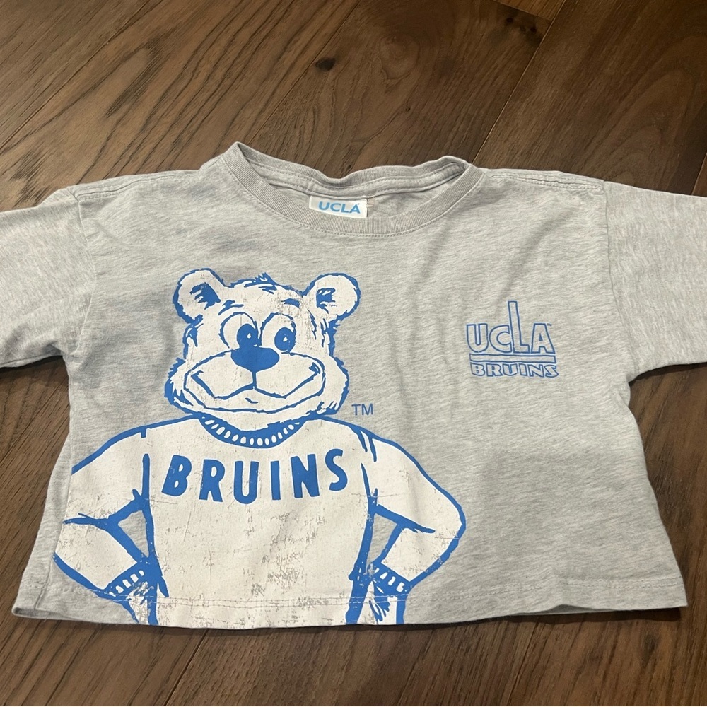 UCLA x Cotton On Kids Girls Boxy Crop Tee Size 5